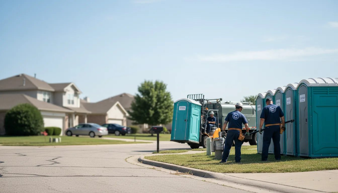 Porta Potty Rental in Poynette, WI near me